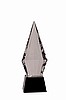 Black Crystal Obelisk (9 1/2")